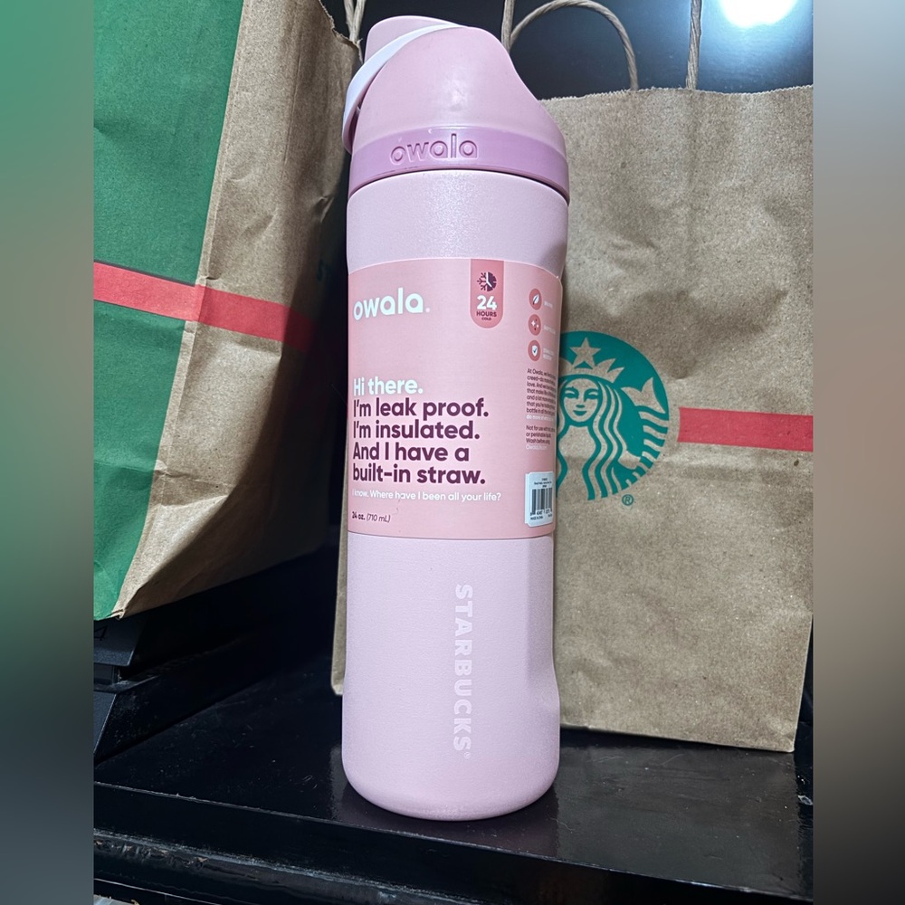 Pink Owala Starbucks Collaboration